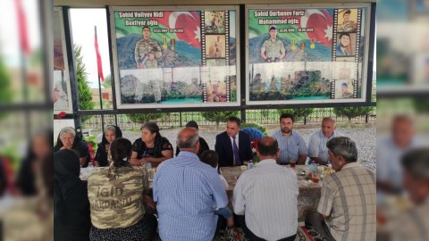İcra başçısı şəhidlərimizin ehsan süfrəsində iştirak edib