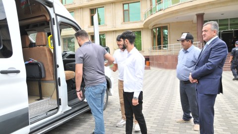 Şəhid ailələri və qazilər müalicəyə göndərildi