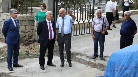 Səttar Möhbalıyev sanatoriya və müalicə pansionatlarına baxış keçirib