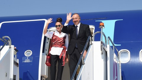 İlham Əliyevin Türkiyəyə səfəri başa çatdı