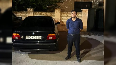 Narkotik çəkib “BMW” sürdü