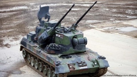 Ukraynaya daha 4 "Gepard" sistemi verildi
