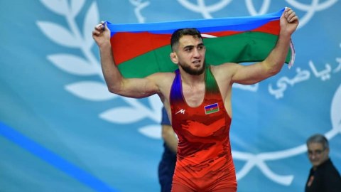 Hacı Əliyev yenidən qızıl medal qazandı 