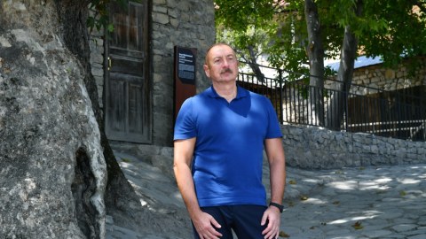 İlham Əliyev AzTV-yə müsahibə verdi -YENİLƏNİB 
