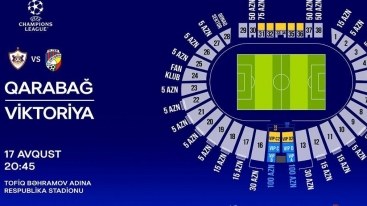 “Qarabağ”ın oyununa biletlər satışa çıxarılır