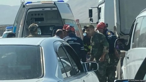 Bakı-Quba yolunda ağır qəza - Ölən var 