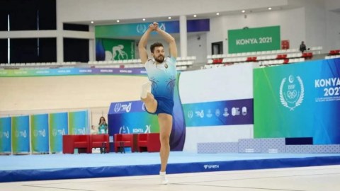 Gimnastımız İslamiadada qızıl medal qazandı