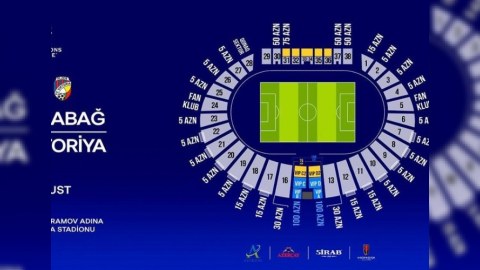 “Qarabağ”ın oyununa onlayn bilet satışı dayandırıldı 