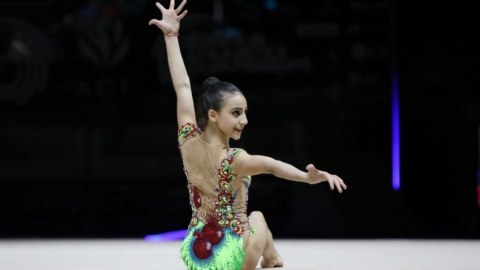 Gimnastımız gümüş medal qazandı