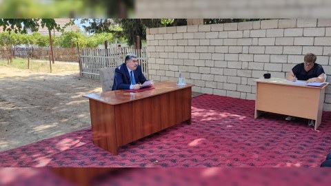Hacıqabulda növbəti səyyar qəbul keçirilib