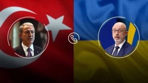 Türkiyə və Ukraynanın müdafiə nazirləri DANIŞDILAR