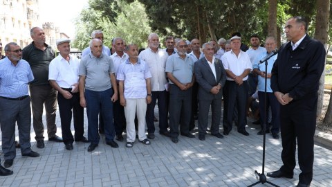 “Səyyar qəbul otağı” Cəlilabadda quruldu - FOTO