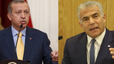 Ərdoğan İsrailin Baş naziri ilə danışıqlar apardı 
