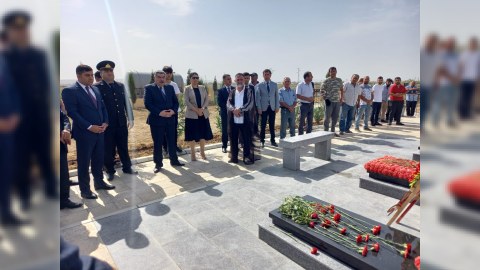 Hacıqabulda şəhidin doğum günündə xatirəsi anılıb