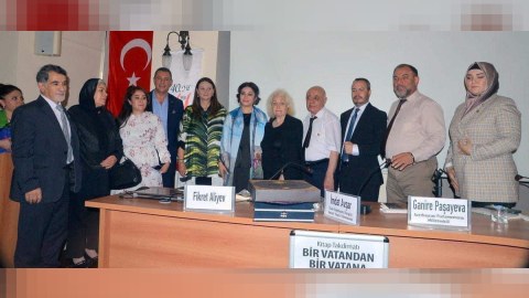 Almas Yıldırım haqda kitabın təqdimatı olub