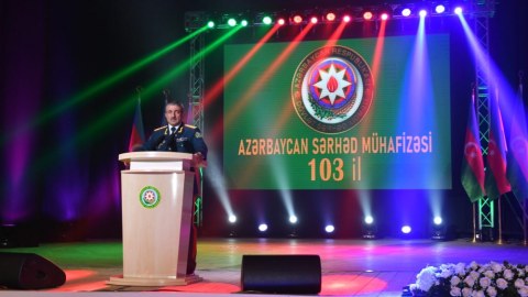 Sərhəd Mühafizəsinin 103 illiyi qeyd olundu
