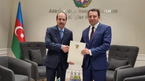 XİN-də yeni səfirlə görüş oldu