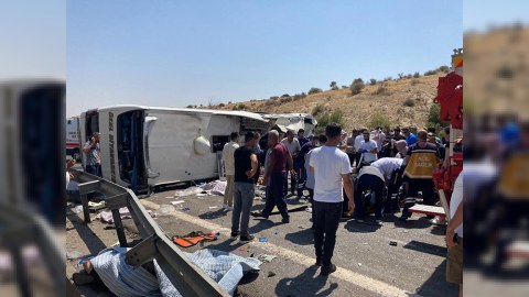 Türkiyədə ağır qəza: 16 ölü, 21 yaralı... - FOTOLAR