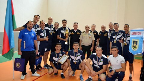 Hərbi dənizçilərimiz voleybol yarışında qalib oldu 