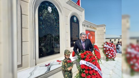 Hacıqabulda şəhid bulağının açılışı olub