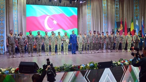 “Artilleriya atəşinin ustaları” müsabiqəsi başa çatdı