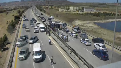 Zığ şosesində qəza: ölən və yaralı var