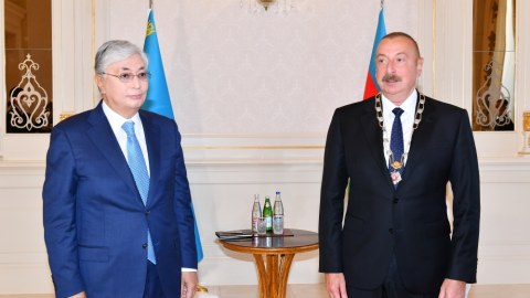 Tokayev: Qazaxıstanda İlham Əliyevə ehtiram bəsləyirlər