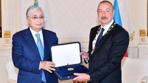 Bu mükafat Azərbaycan xalqına hörmət əlamətidir - Prezident