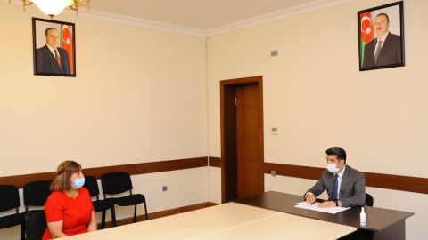 Naftalanda vətəndaş qəbulu keçirilib