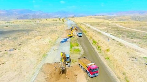Hadruta aparan yolun tikintisi nə yerdədir...
