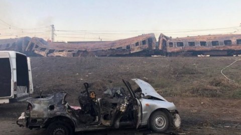Ukraynada qatar stansiyası raketlə vuruldu - 22 ölü (YENİLƏNİB)