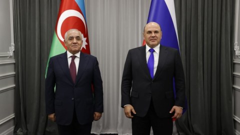 Əli Əsədov Mişustinlə danışıqlar apardı 