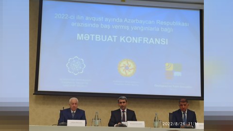 Yanğınlara qarşı kosmik vasitələrdən istifadə edilir