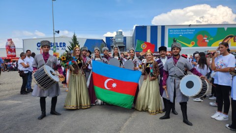 “Azərbaycanın Dostları” İsveçrədə coşqu ilə qarşılandı - FOTO