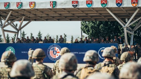 Gürcüstanda hərbçilərimizin iştirak etdiyi təlimlər BAŞLADI