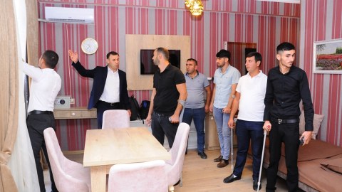 Qazilər müalicə üçün Naftalana gəliblər