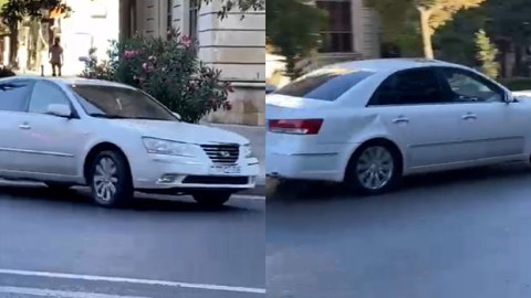 Bakıda dəhşət: Sevgilisini küçədə bıçaqlayıb qaçdı - VİDEO