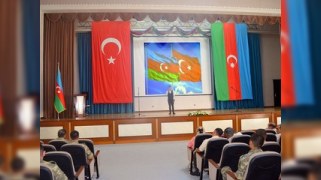 Hərbi İnstitutda Zəfər Bayramı qeyd olundu - FOTO