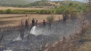 İsmayıllıdakı yanğın söndürüldü