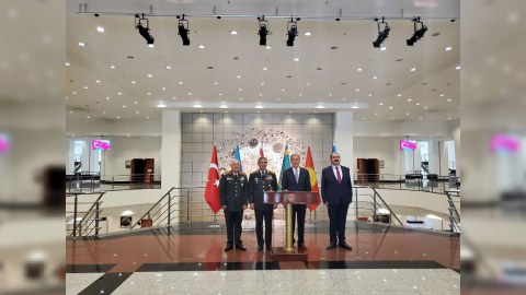 Zakir Həsənov Türkiyənin Milli Müdafiə Universitetində - FOTO