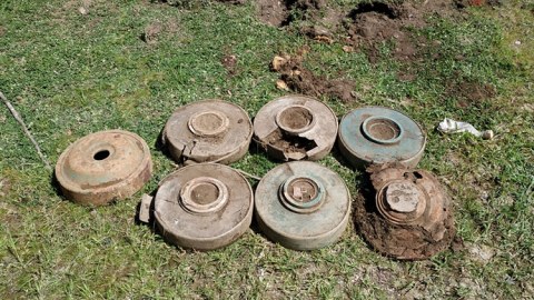 Ötən ay aşkarlanan minaların sayı açıqlandı