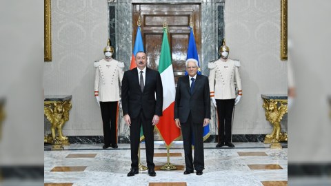 İtaliya Prezidenti Azərbaycanla əlaqələrdən DANIŞDI