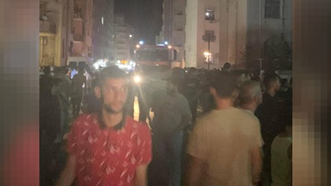 Xırdalanda yaşayış kompleksində partlayış 