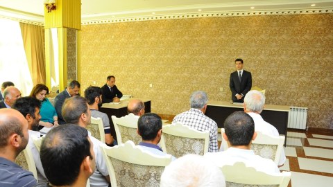 Qasımbəyli sakinlərinin müraciətləri dinlənildi