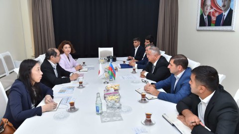 “Azərsu” ASC-də yaponiyalı nümayəndələrlə görüş keçirildi - FOTOLAR