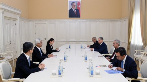Əli Əhmədov "İtoçu"nun sədr müavinilə görüşüb