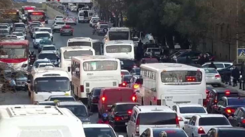 Dünənki tıxacla bağlı rəsmi AÇIQLAMA 