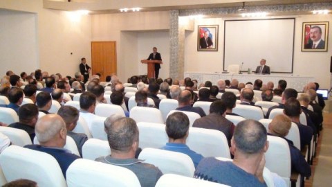 Nazirlik regional müşavirə keçirdi - FOTOLAR