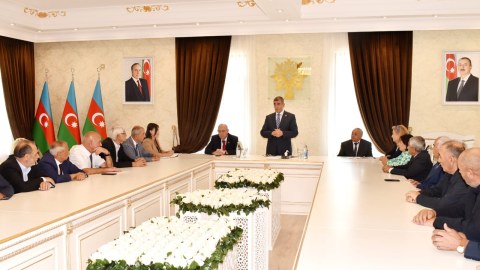 Şirvanda Ağsaqqallar Şurasının hesabat yığıncağı keçirildi