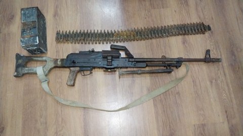Tərtərdə pulemyot və onun patronları aşkalandı